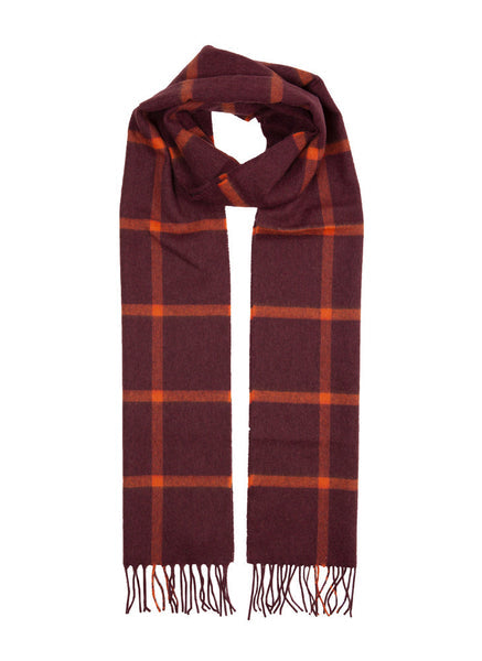 Dents Cashmere Scarf - Check