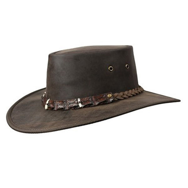 Barmah Outback Croc Band Hat