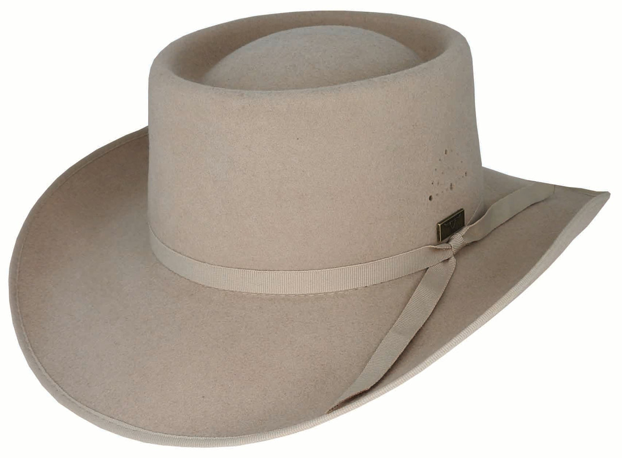 Avenel Wool Felt Carlos Gambler Hat - City Hatters