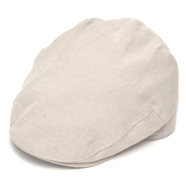 Christys' Heavy Linen Balmoral Cap - City Hatters