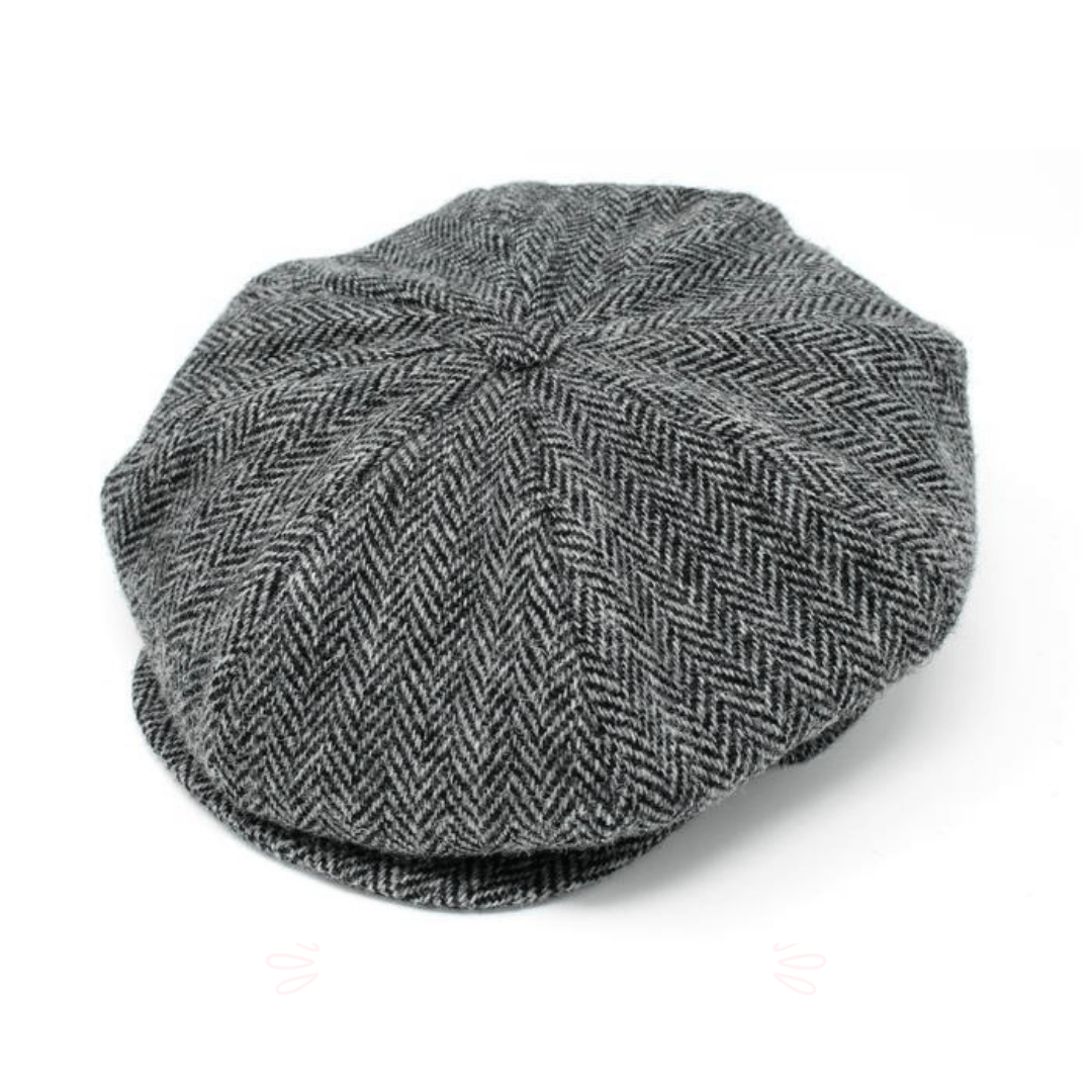 Hanna Tweed 8 - piece Bakerboy Cap - City Hatters
